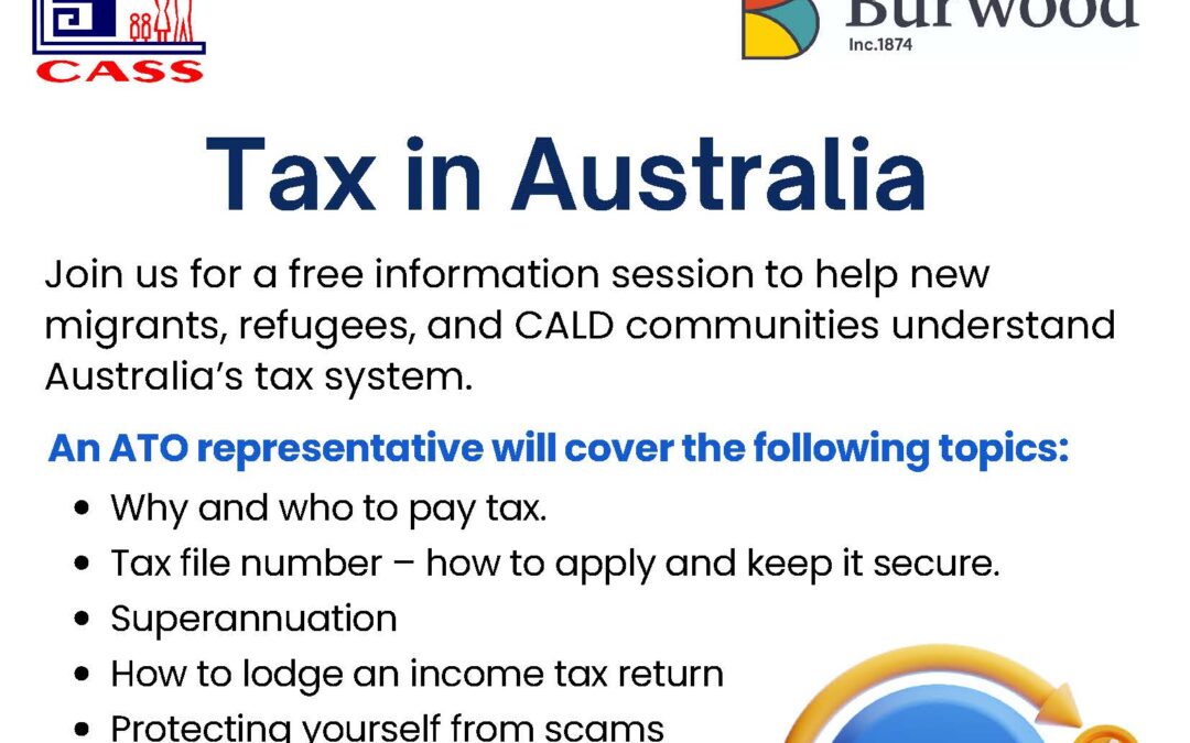 TAX in Australia – Free Mandarin Information Session with ATO