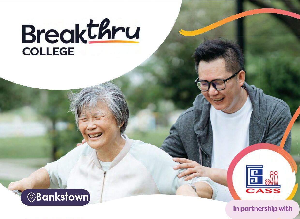 Certificate III Individual Support (Ageing and Disability) (CHC33021) Courses – Bankstown and Hornsby, in English