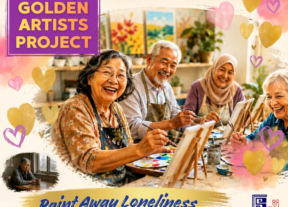 CASS Care Launches ‘Golden Artists Project’ – Paint Away Loneliness: Creating Connections Through Art