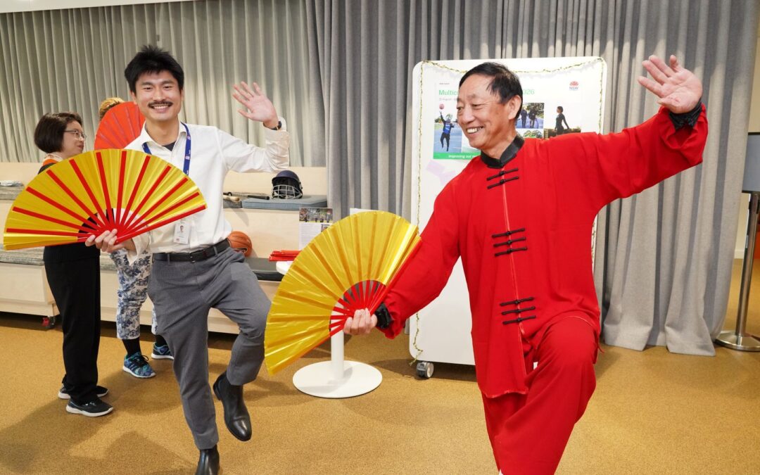 2026年多元文化健康周特别活动 我社太极队献上精彩太极扇表演