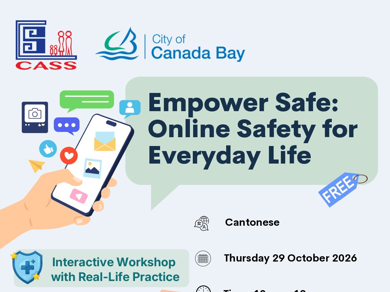 Free Online Safety Workshops in Cantonese and Mandarin – Rhodes